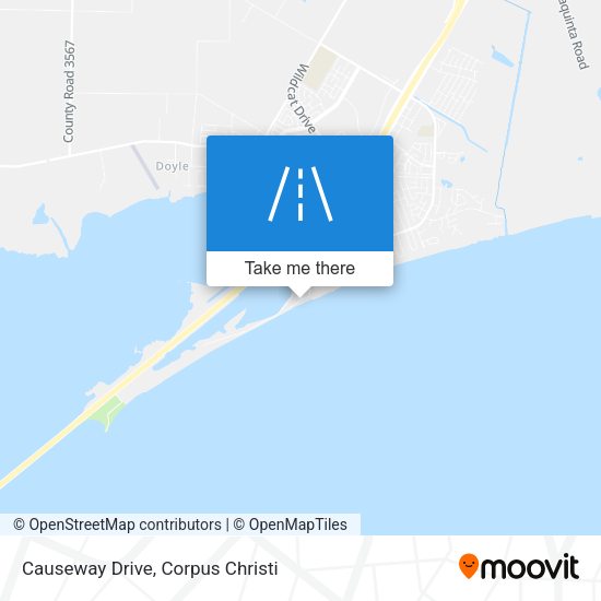 Causeway Drive map