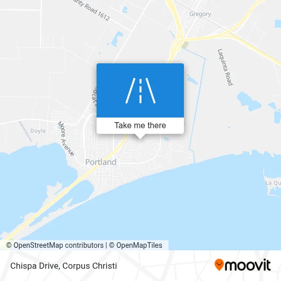 Chispa Drive map