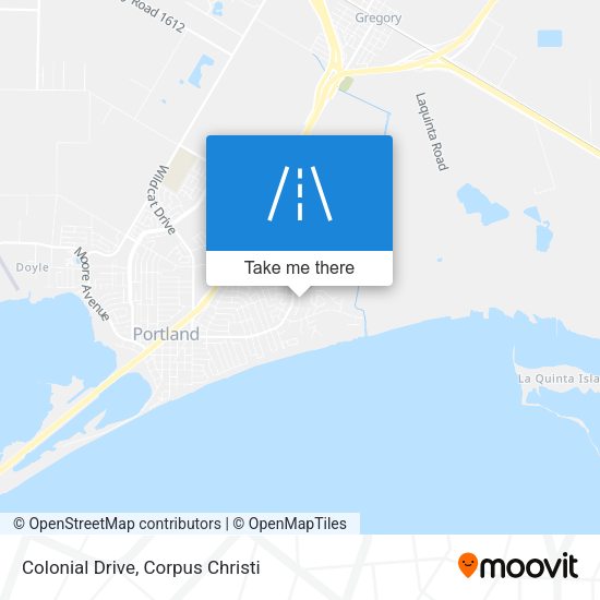 Mapa de Colonial Drive
