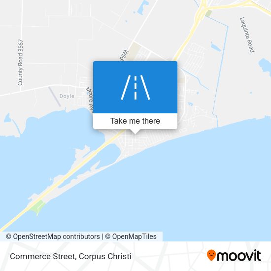 Commerce Street map
