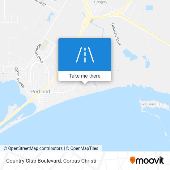 Mapa de Country Club Boulevard