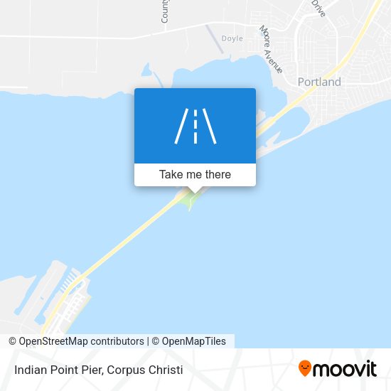 Mapa de Indian Point Pier