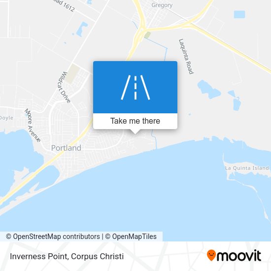 Inverness Point map