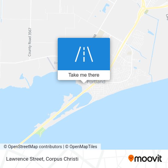 Lawrence Street map