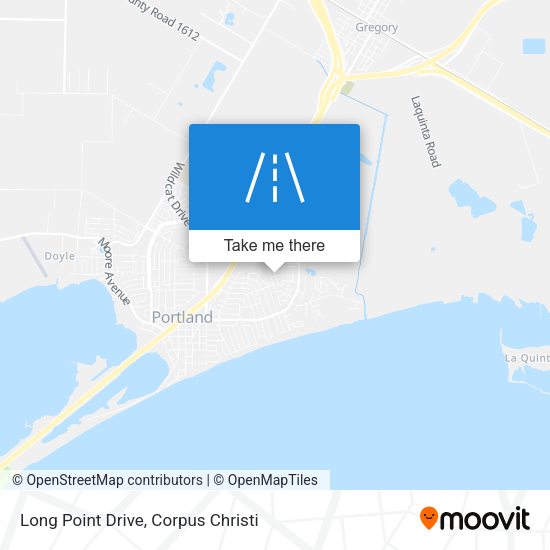 Long Point Drive map