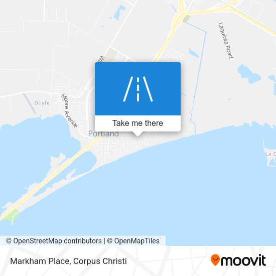 Mapa de Markham Place