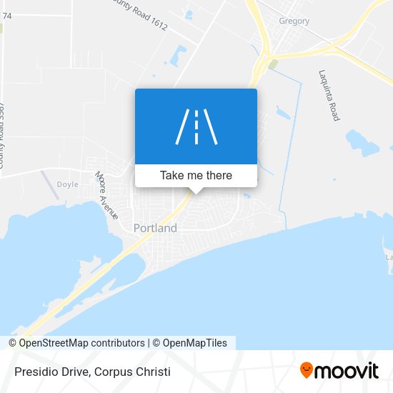 Mapa de Presidio Drive