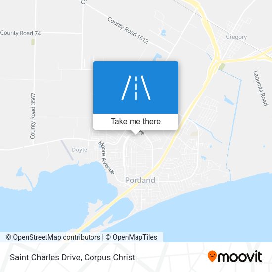 Saint Charles Drive map