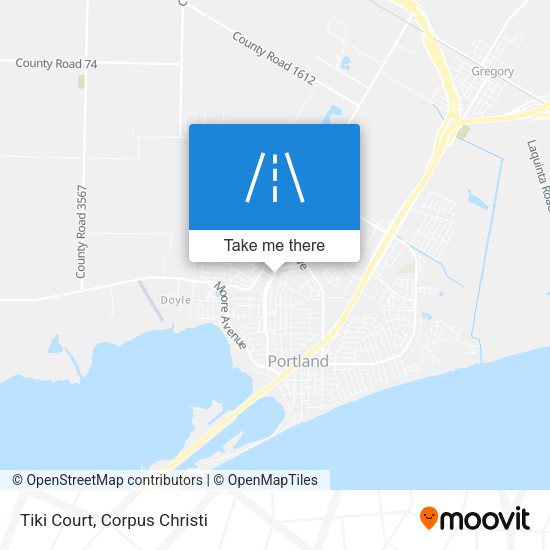 Mapa de Tiki Court