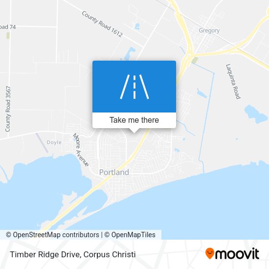 Mapa de Timber Ridge Drive