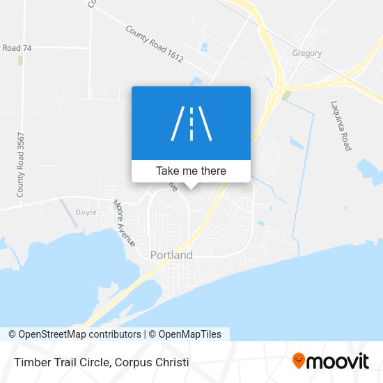 Timber Trail Circle map