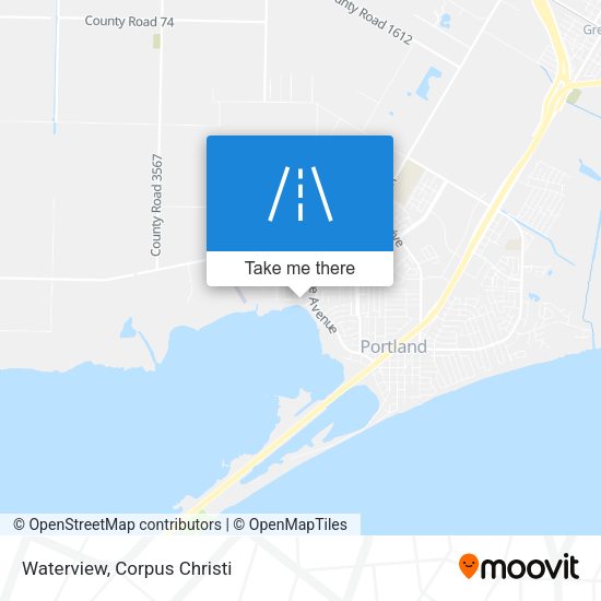 Mapa de Waterview