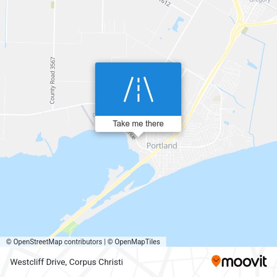 Westcliff Drive map