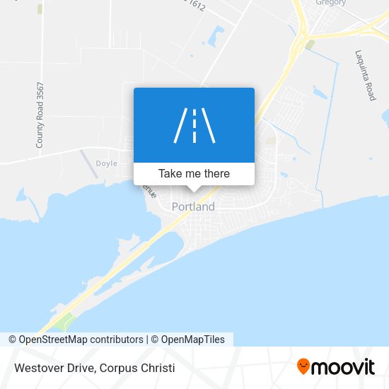 Westover Drive map