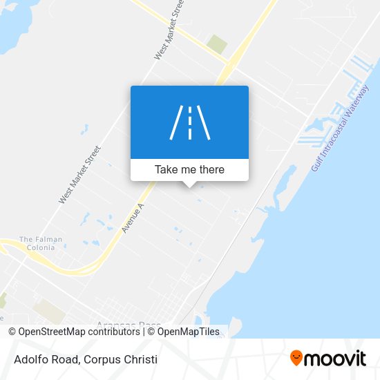 Mapa de Adolfo Road