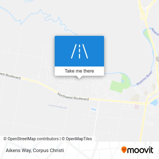 Mapa de Aikens Way