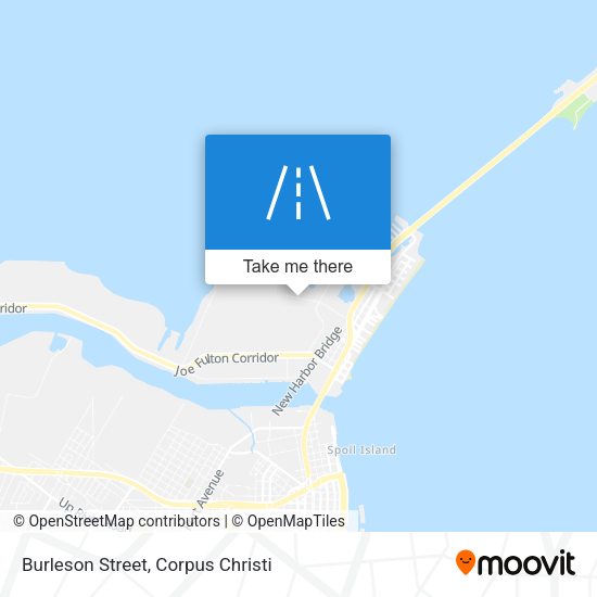 Mapa de Burleson Street