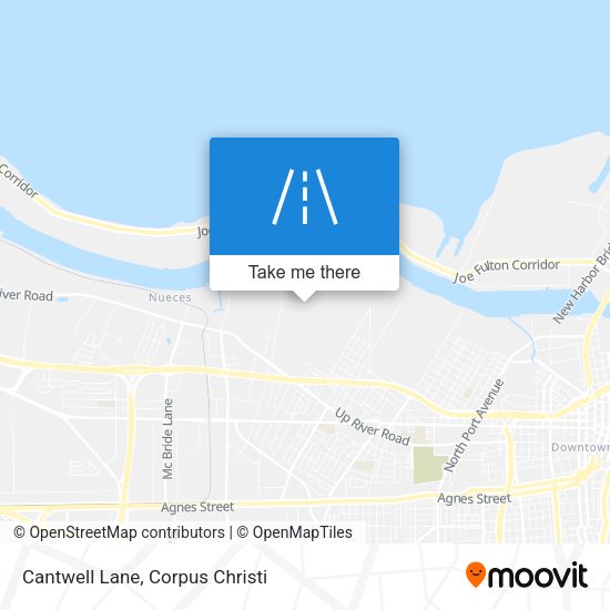 Cantwell Lane map