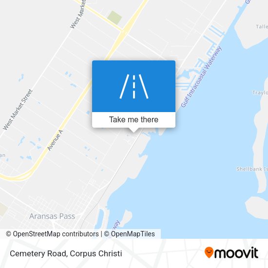 Cemetery Road map
