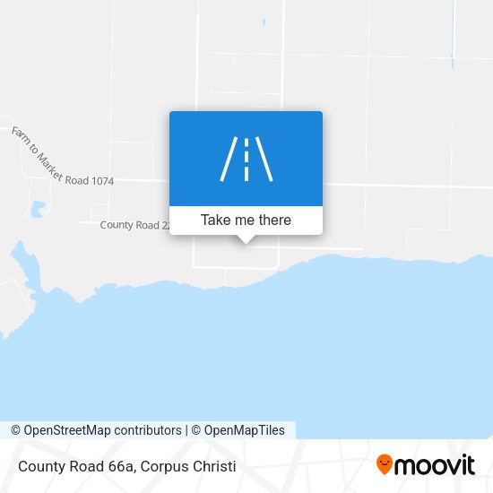 County Road 66a map