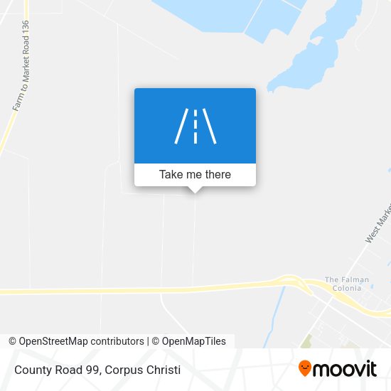 County Road 99 map