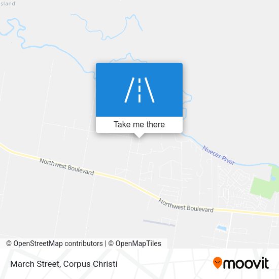 March Street map