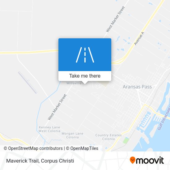 Maverick Trail map