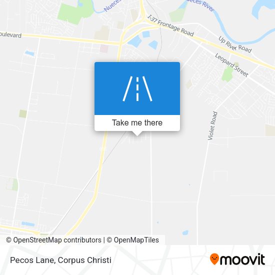 Mapa de Pecos Lane
