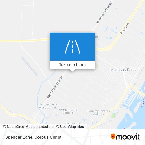 Spencer Lane map