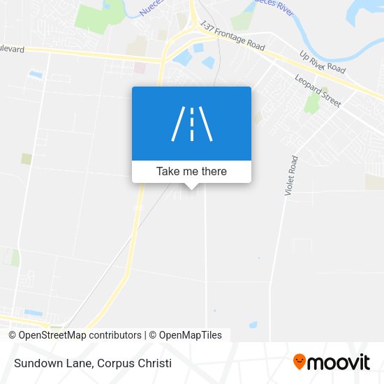 Sundown Lane map