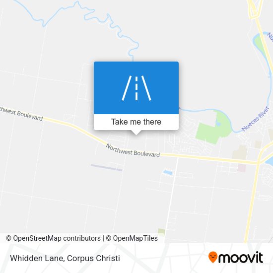 Whidden Lane map