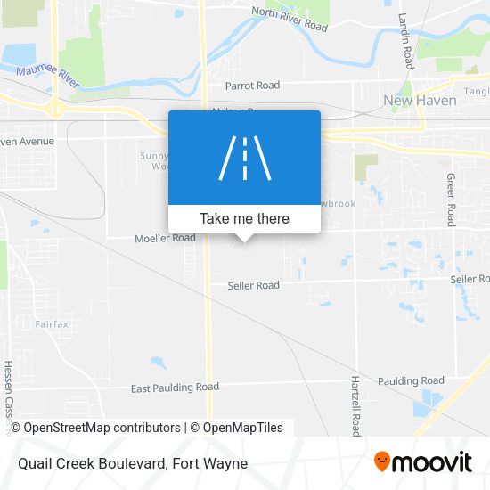 Quail Creek Boulevard map