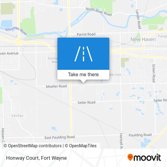 Mapa de Honway Court
