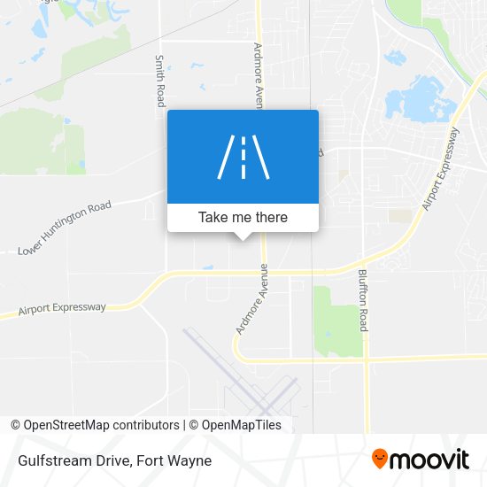 Mapa de Gulfstream Drive