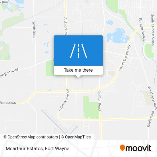 Mapa de Mcarthur Estates