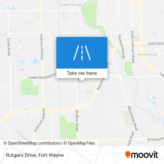 Rutgers Drive map