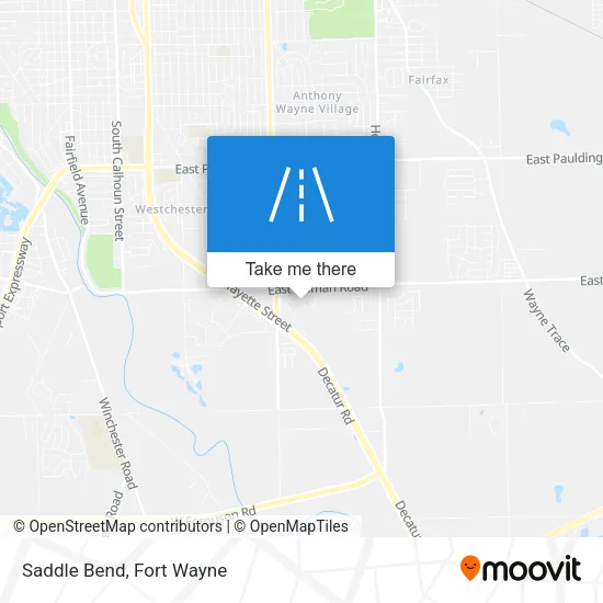 Saddle Bend map