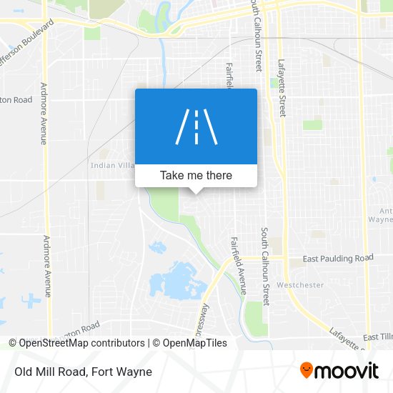 Mapa de Old Mill Road