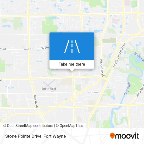 Stone Pointe Drive map
