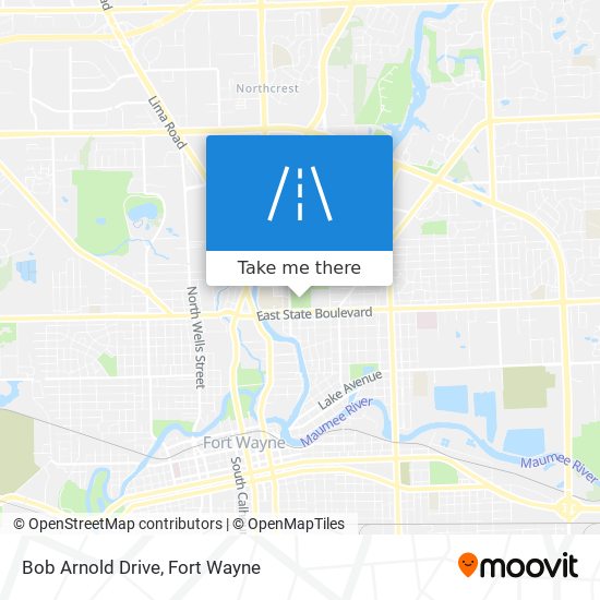 Bob Arnold Drive map