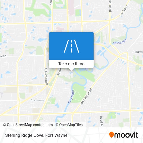 Sterling Ridge Cove map