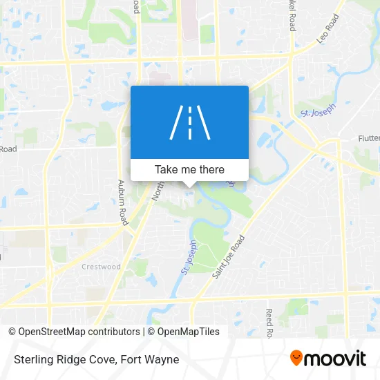 Sterling Ridge Cove map