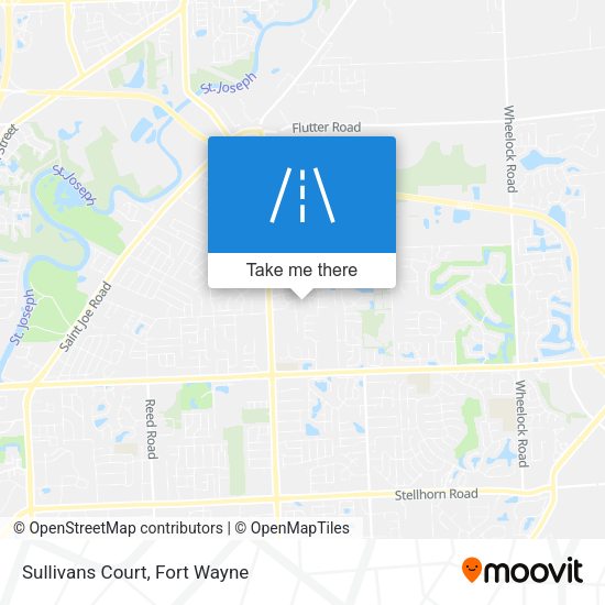 Mapa de Sullivans Court
