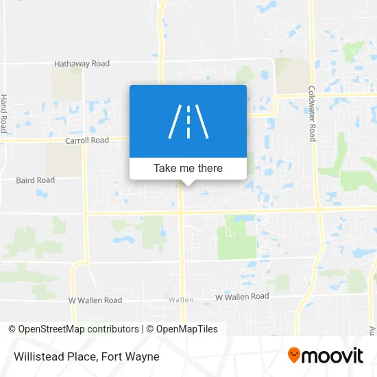 Willistead Place map