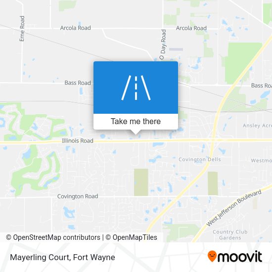 Mapa de Mayerling Court