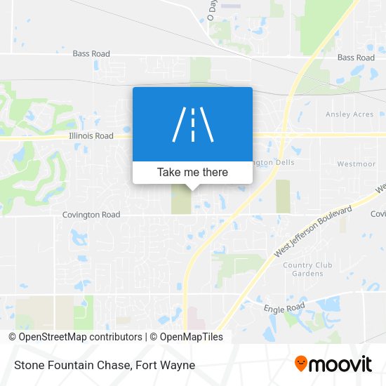 Mapa de Stone Fountain Chase