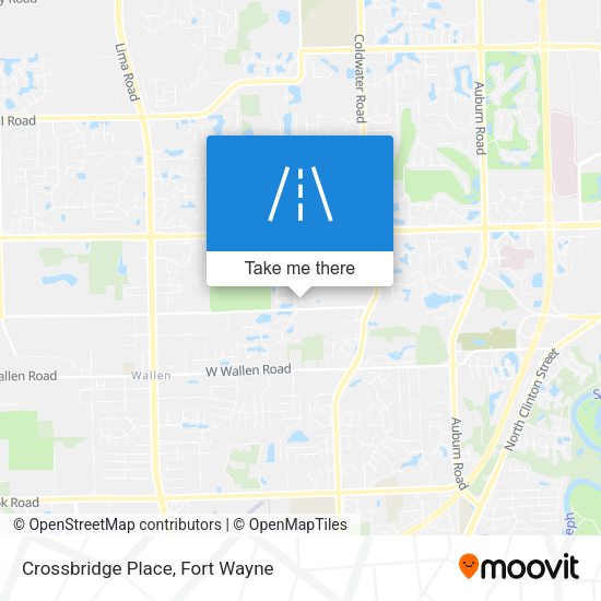 Crossbridge Place map