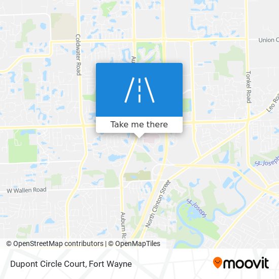 Dupont Circle Court map