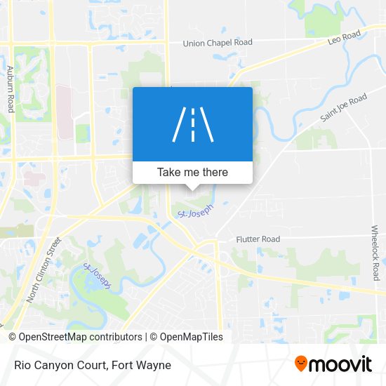 Mapa de Rio Canyon Court