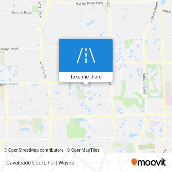 Mapa de Cavalcade Court